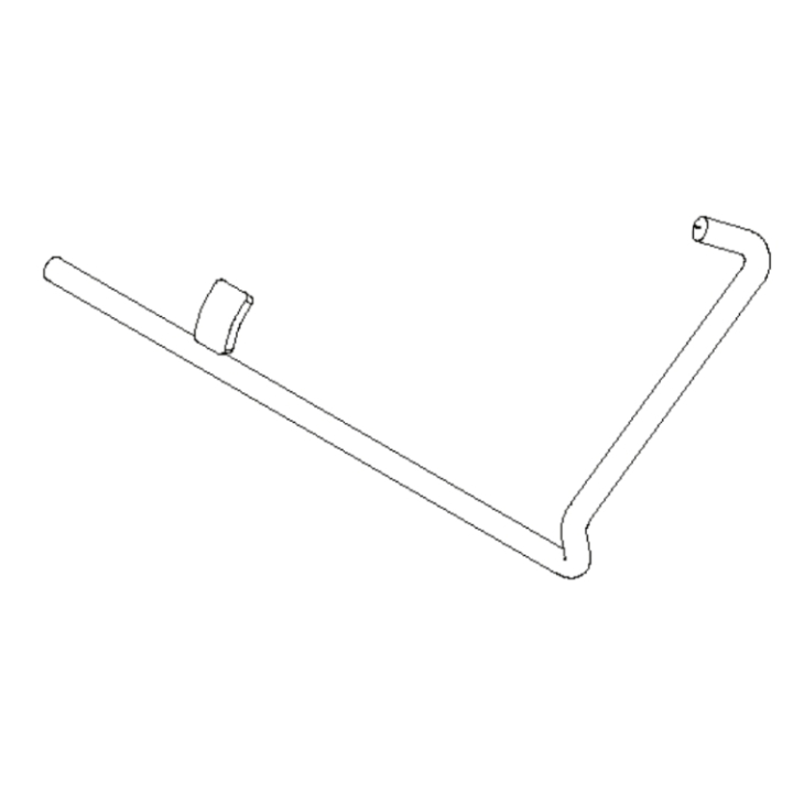 Pedal zurück- in der Gruppe Ersatzteile / Ersatzteile Jonsered Aufsitzrasenmäher / Ersatzteile Jonsered FR 2113 MA bei GPLSHOP (5354593-01)