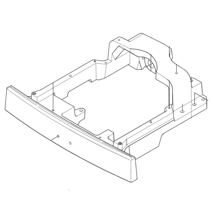 Konsole in der Gruppe Ersatzteile / Ersatzteile Rider / Ersatzteile Husqvarna Rider Proflex 21 AWD bei GPLSHOP (5354855-01)