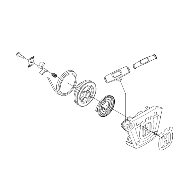  in der Gruppe Ersatzteile / Ersatzteile Laubblasgeräte / Ersatzteile Husqvarna 590BTS bei GPLSHOP (5355122-01)