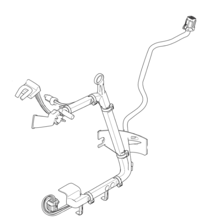 Verkabelung, Signal, Kettensäge 50 5361797-01 in der Gruppe Ersatzteile / Ersatzteile Motorsägen / Ersatzteile Husqvarna 542i XP bei GPLSHOP (5361797-01)