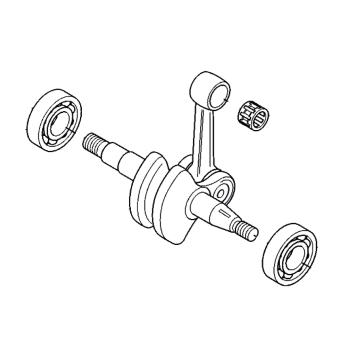 Kurbelwelle 5373162-02 in der Gruppe Ersatzteile / Ersatzteile Jonsered Freischneider / Ersatzteile Jonsered RS52 bei GPLSHOP (5373162-02)