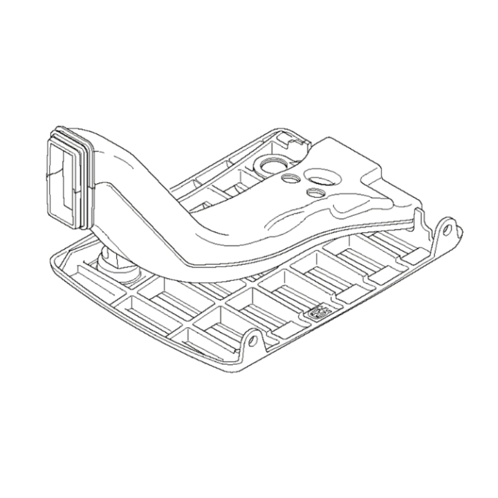 Luftkanal 5373510-01 in der Gruppe Ersatzteile / Ersatzteile Freischneider / Ersatzteile Husqvarna 555RXT bei GPLSHOP (5373510-01)