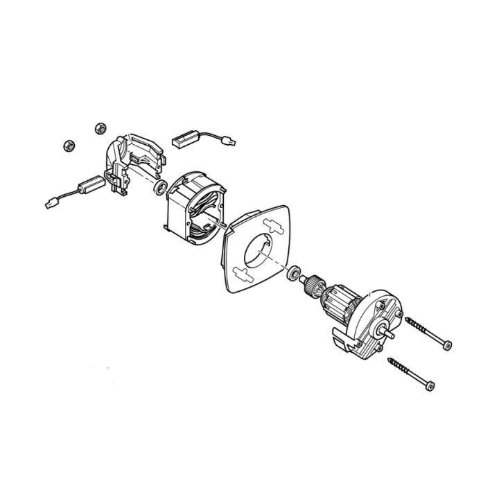 Motor 5382424-01 in der Gruppe Ersatzteile / Ersatzteile Partner Motorsägen / Ersatzteile Partner P1435 bei GPLSHOP (5382424-01)
