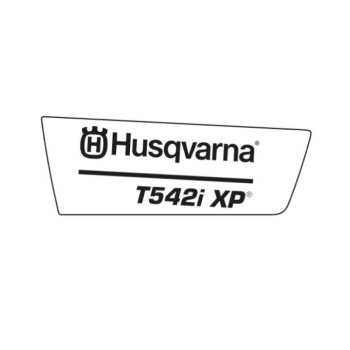 Aufkleber Produkt T542Ixp Hinweis 5388371-02 in der Gruppe Ersatzteile / Ersatzteile Motorsägen / ➤Serie 500 / Ersatzteile Husqvarna T542i XP bei GPLSHOP (5388371-02)
