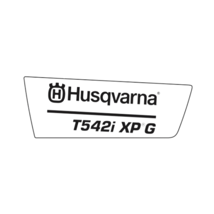 Aufkleber Produkt T542Ixpg Nr 5388371-04 in der Gruppe Ersatzteile / Ersatzteile Motorsägen / Ersatzteile Husqvarna T542i XPG bei GPLSHOP (5388371-04)