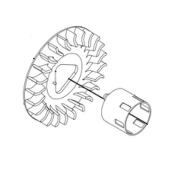Lüfterrad in der Gruppe bei GPLSHOP (5401810-01)