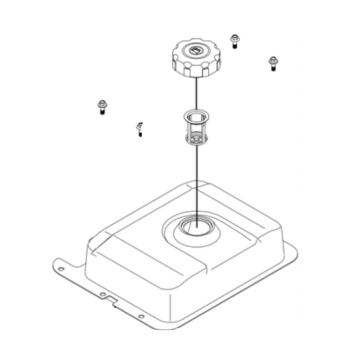 Kraftstofftank komplett in der Gruppe bei GPLSHOP (5401834-01)