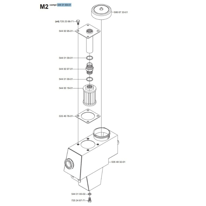 Panzer in der Gruppe Ersatzteile / Ersatzteile Rider / Ersatzteile Husqvarna Rider Proflex 21 AWD bei GPLSHOP (5440169-01)
