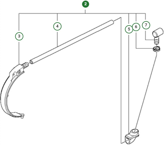 Schlauch Kpl, K3000 Cnb 5441050-05 in der Gruppe  bei GPLSHOP (5441050-05)