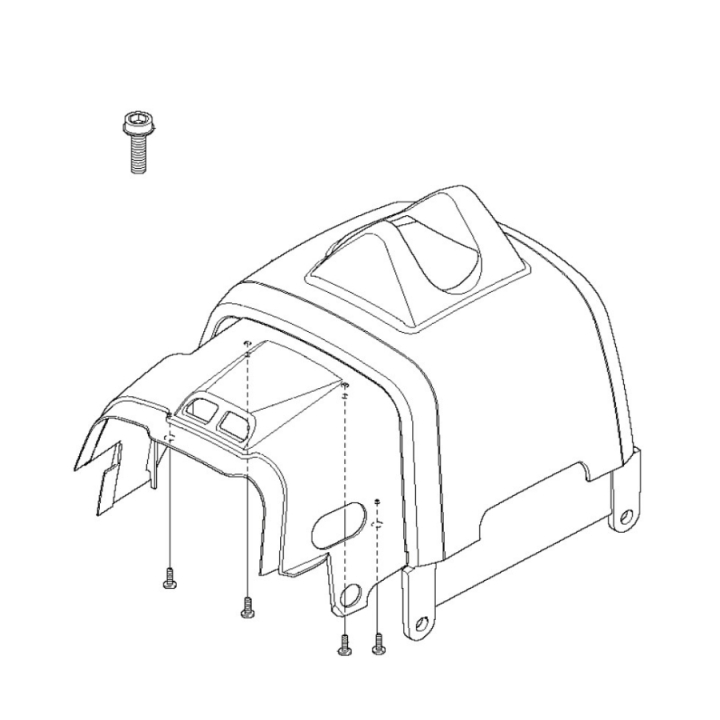 Zylinderabdeckung 5441420-02 in der Gruppe Ersatzteile / Ersatzteile Jonsered Freischneider / Ersatzteile Jonsered GC2236 bei GPLSHOP (5441420-02)