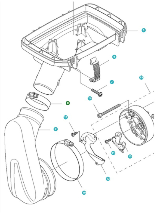 Schlauchschelle 5442719-01 in der Gruppe bei GPLSHOP (5442719-01)