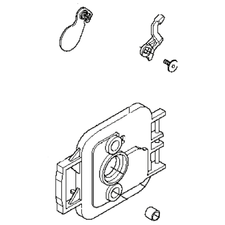 Filterhalter in der Gruppe Ersatzteile / Ersatzteile Heckenscheren / Ersatzteile Husqvarna 123HD60 bei GPLSHOP (5442936-01)