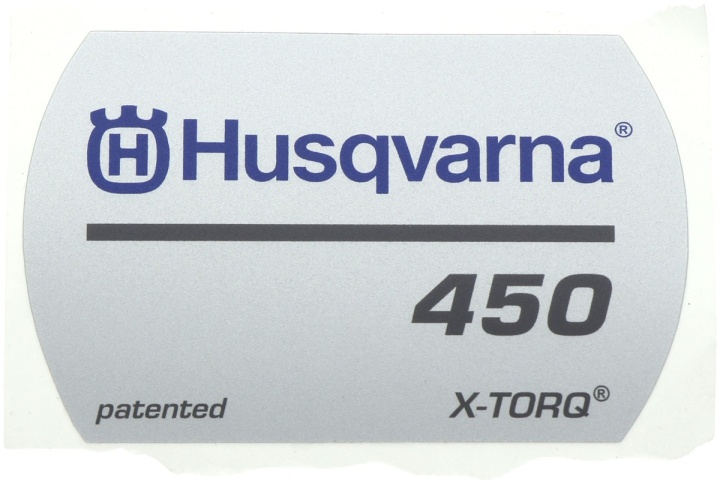 Abziehbild 5443770-02 in der Gruppe Ersatzteile / Ersatzteile Motorsägen / Ersatzteile Husqvarna 450/E bei GPLSHOP (5443770-02)