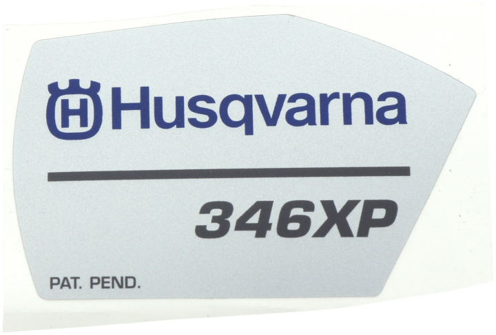 Abziehbild 5449736-01 in der Gruppe Ersatzteile / Ersatzteile Motorsägen / Ersatzteile Husqvarna 346XP bei GPLSHOP (5449736-01)