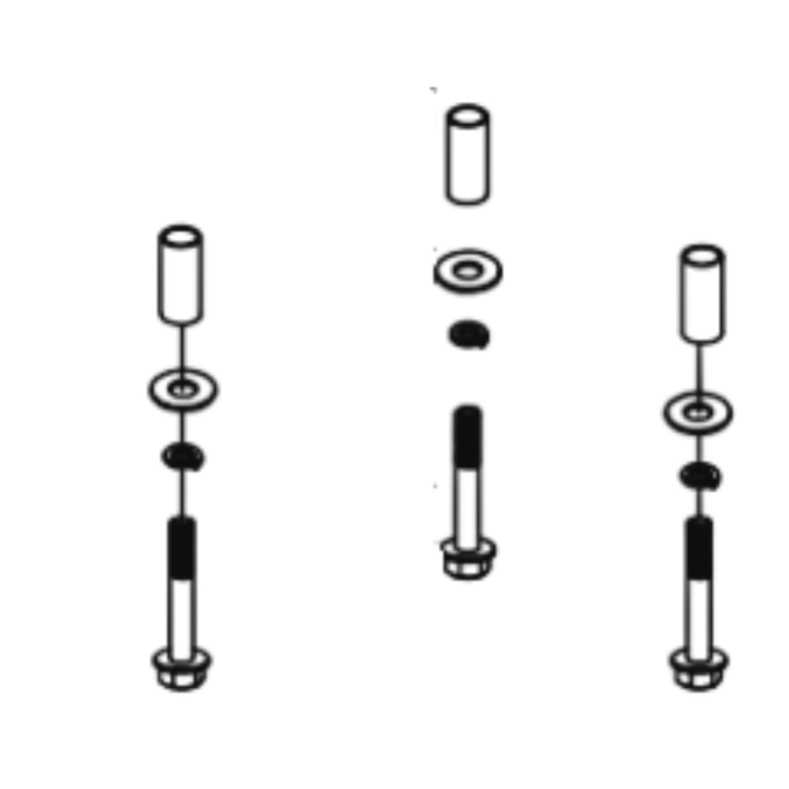Powerhead Assy-Befestigungssatz 5460081-01 in der Gruppe  bei GPLSHOP (5460081-01)