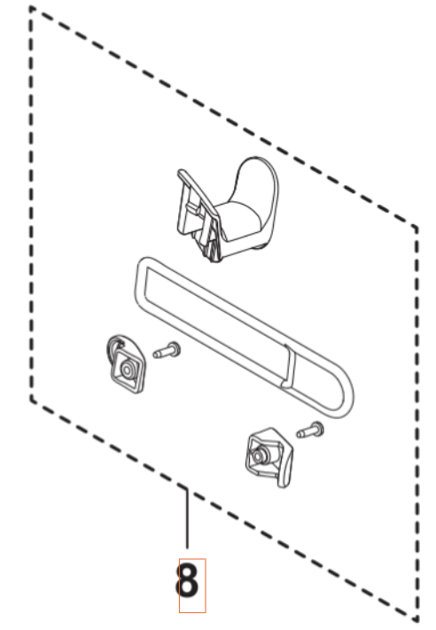 Kabelhaken-Kit 5460921-01 in der Gruppe  bei GPLSHOP (5460921-01)