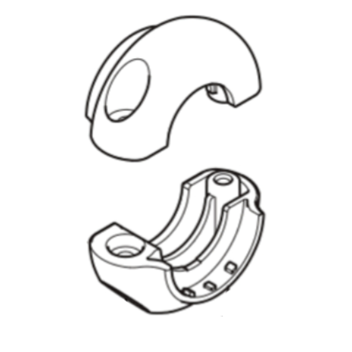 Handschutz für Heckenschere mit Stange in der Gruppe Ersatzteile / Ersatzteile Heckenscheren / Ersatzteile Husqvarna 525iHE3 bei GPLSHOP (5461922-01)