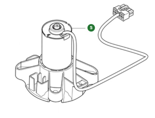Front Mähmotor Gardena Sileno Max, Sileno Free in der Gruppe Ersatzteile Mähroboter / Ersatzteile Gardena Smart Sileno Max / Gardena Smart Sileno Max - 2025 bei GPLSHOP (5466779-02)
