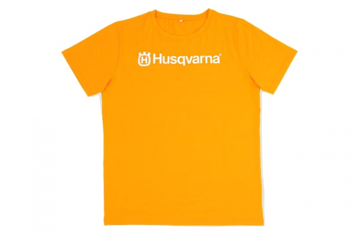 Husqvarna T-Shirt Orange in der Gruppe Husqvarna Forst- und Garten produkte / Husqvarna Kleidung/Ausrüstung / Arbeitskleidung / Zubehör bei GPLSHOP (5471431)