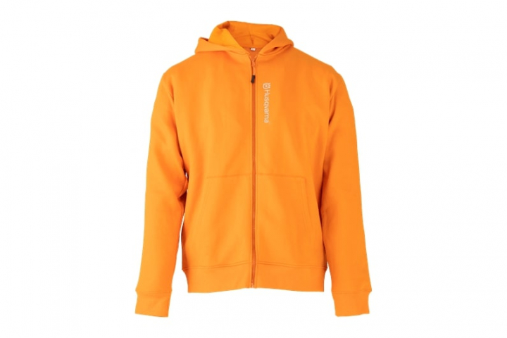 Husqvarna Zip Hoodie orange, L in der Gruppe Husqvarna Forst- und Garten produkte / Husqvarna Kleidung/Ausrüstung / Arbeitskleidung / Zubehör bei GPLSHOP (5471585-54)