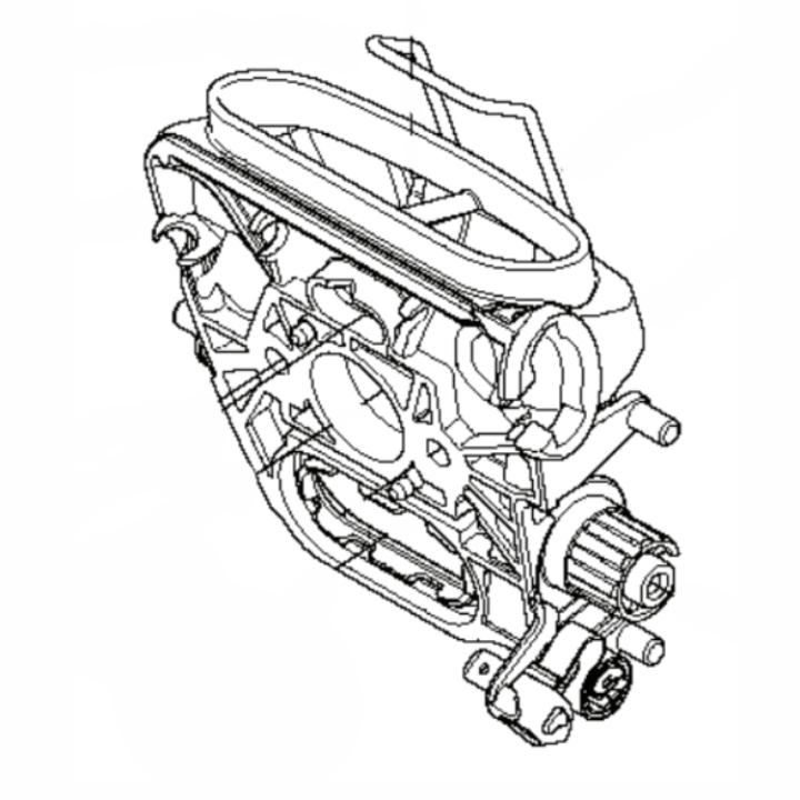 Filterhalter Kpl 5741989-04 in der Gruppe Ersatzteile / Ersatzteile Motorsägen / Ersatzteile Husqvarna 550XP/G/Triobrake bei GPLSHOP (5741989-04)