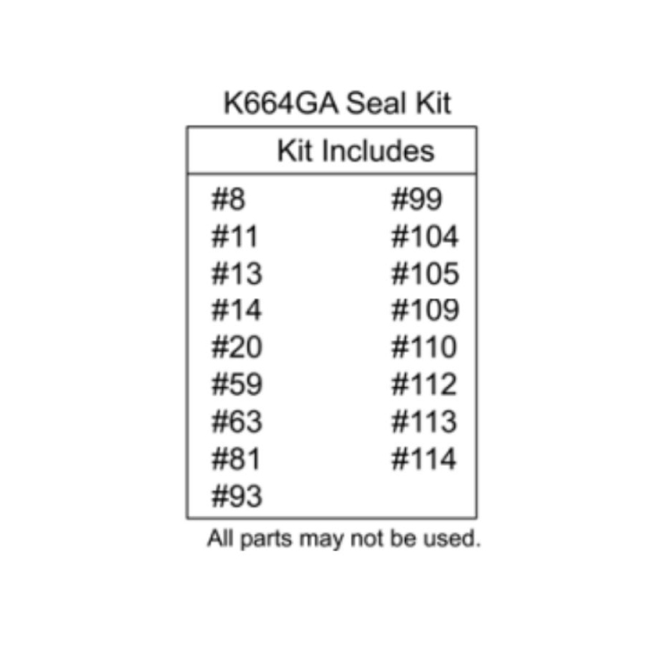 Siegel in der Gruppe Ersatzteile / Ersatzteile Rider / Ersatzteile Husqvarna Rider Proflex 21 AWD bei GPLSHOP (5742149-01)