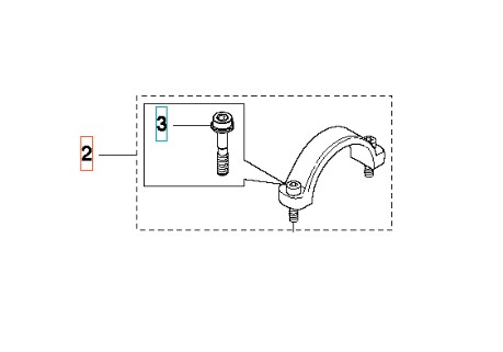 Angriff 5745554-01 in der Gruppe Ersatzteile / Ersatzteile Freischneider / Ersatzteile Husqvarna 545RX/T/Autotune bei GPLSHOP (5745554-01)