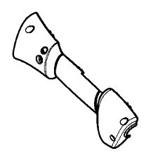 Griffhälfte Rechts Orange 5747021-01 in der Gruppe  bei GPLSHOP (5747021-01)