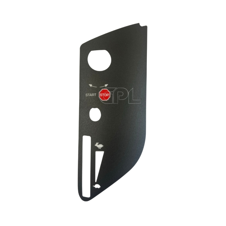 Aufkleber Bedienfeld HST ohne Choke 5752227-02 in der Gruppe Ersatzteile / Ersatzteile Gräsklippare / Ersatzteile Husqvarna Rider / Ersatzteile Rider 115C bei GPLSHOP (5752227-02)
