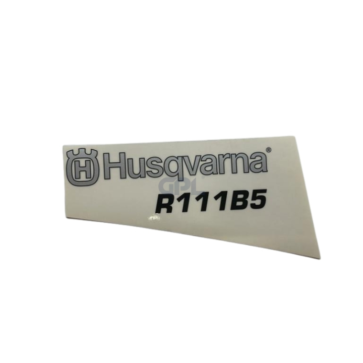 Abziehbild in der Gruppe Ersatzteile / Ersatzteile Rider / Ersatzteile Husqvarna Rider 111B5 bei GPLSHOP (5752531-01)