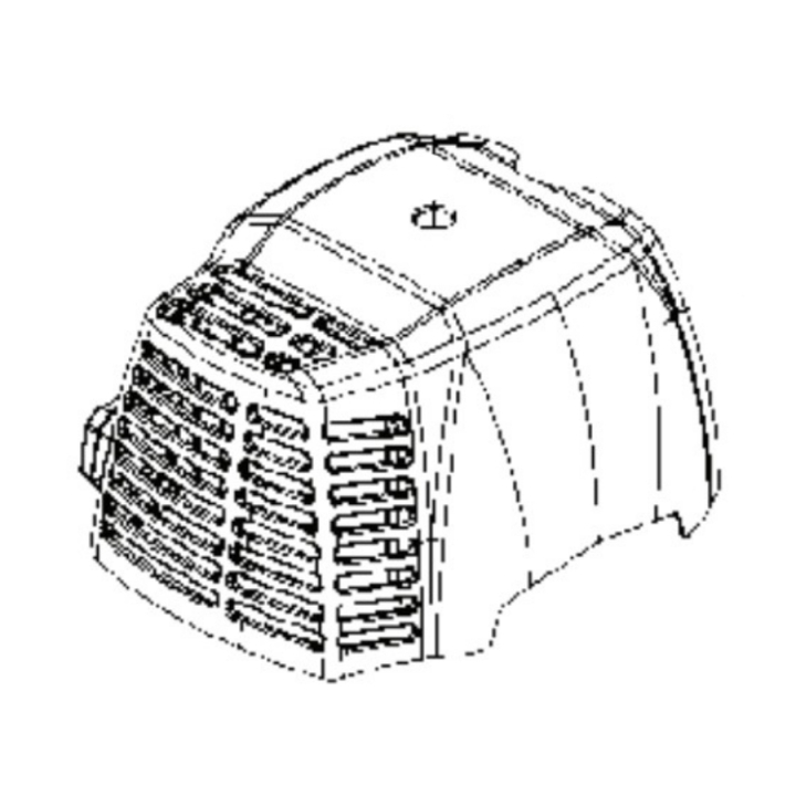 Zylinderabdeckung 5752876-01 in der Gruppe Ersatzteile / Ersatzteile Partner Freischneider / Ersatzteile Partner BC435L bei GPLSHOP (5752876-01)