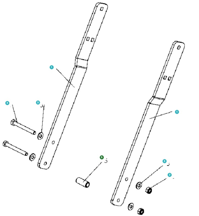 Distanzscheibe 5753609-01 in der Gruppe bei GPLSHOP (5753609-01)