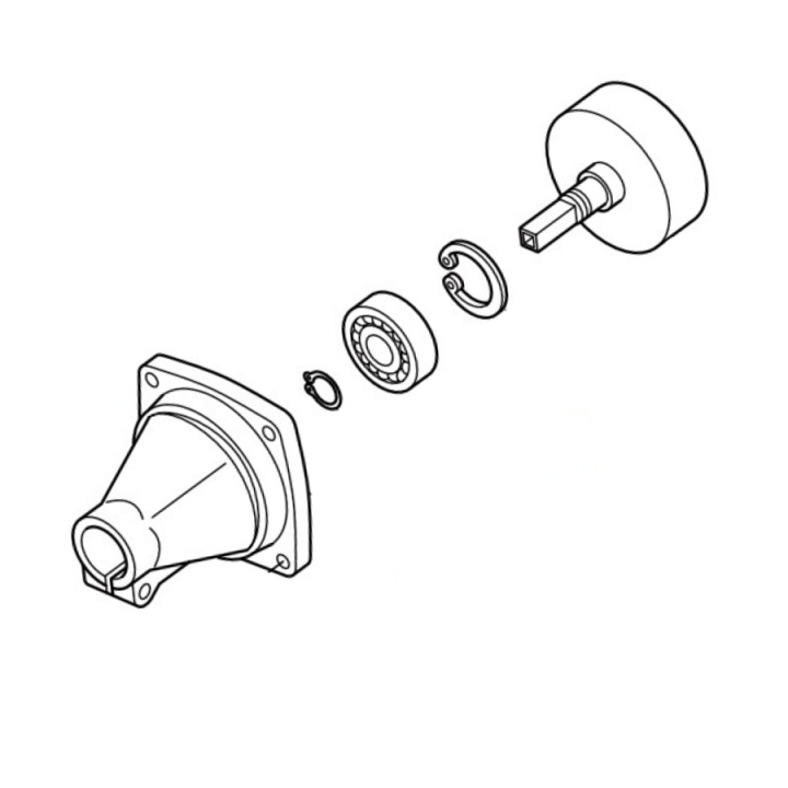 Kupplungsgehäuse Kpl 5756824-01 in der Gruppe Ersatzteile / Ersatzteile Jonsered Freischneider / Ersatzteile Jonsered GT2123 bei GPLSHOP (5756824-01)