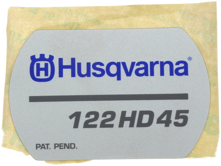 Aufkleberstarter in der Gruppe Ersatzteile / Ersatzteile Heckenscheren / Ersatzteile Husqvarna 122HD45 bei GPLSHOP (5761208-01)