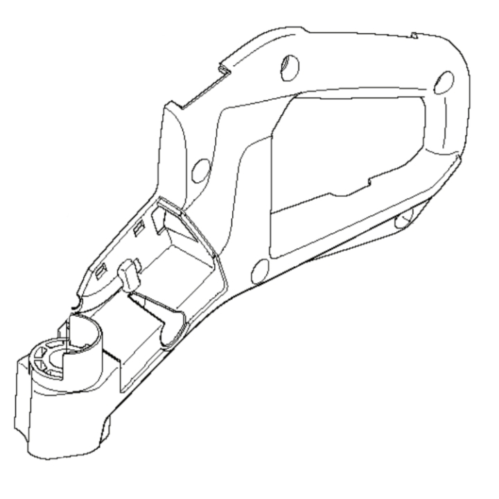 Griff hinten in der Gruppe Ersatzteile / Ersatzteile Heckenscheren / Ersatzteile Husqvarna 122HD45 bei GPLSHOP (5765473-01)