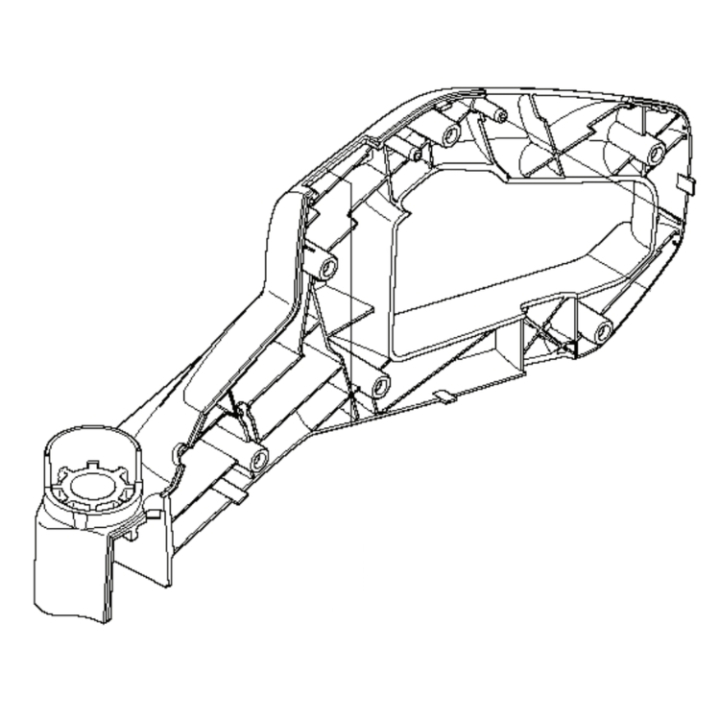 Griff hinten in der Gruppe Ersatzteile / Ersatzteile Heckenscheren / Ersatzteile Husqvarna 122HD45 bei GPLSHOP (5765474-01)