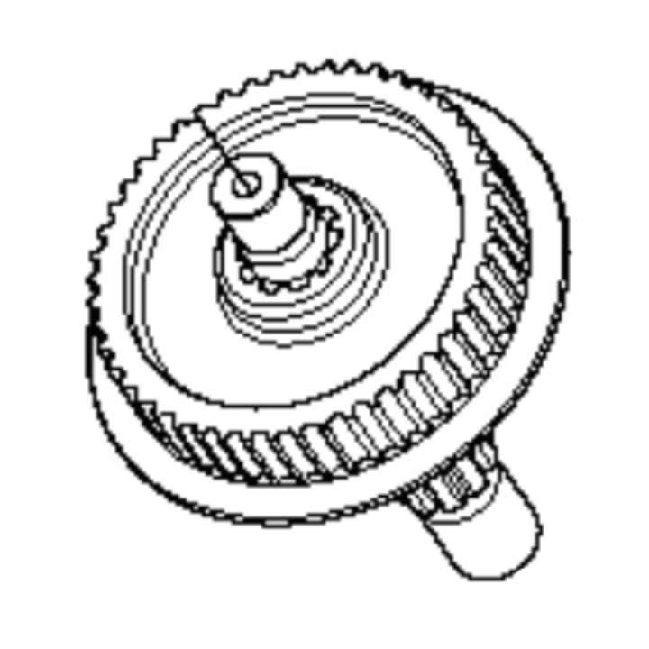 Messerwelle in der Gruppe Ersatzteile / Ersatzteile Freischneider / Ersatzteile Husqvarna 315iC bei GPLSHOP (5779895-01)