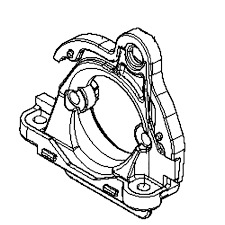 Flansch 5791810-01 in der Gruppe Ersatzteile / Ersatzteile Motorsägen / Ersatzteile Husqvarna 543XP/G bei GPLSHOP (5791810-01)
