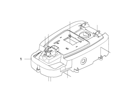 ABDECKUNGSSATZ in der Gruppe Ersatzteile Roboter Rasenmäher / Ersatzteile Gardena R70Li / Gardena R70Li - 2014 bei GPLSHOP (5793919-01)