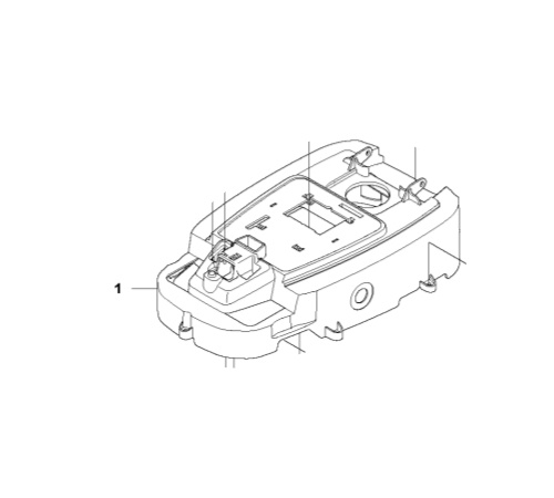 ABDECKUNGSSATZ in der Gruppe Ersatzteile Roboter Rasenmäher / Ersatzteile Gardena R45Li / Gardena R45Li - 2019 bei GPLSHOP (5793919-03)