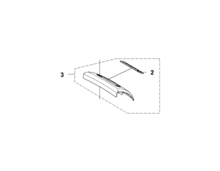 Plate kit in der Gruppe Ersatzteile Roboter Rasenmäher / Ersatzteile Gardena R45Li / Gardena R45Li - 2019 bei GPLSHOP (5793921-05)