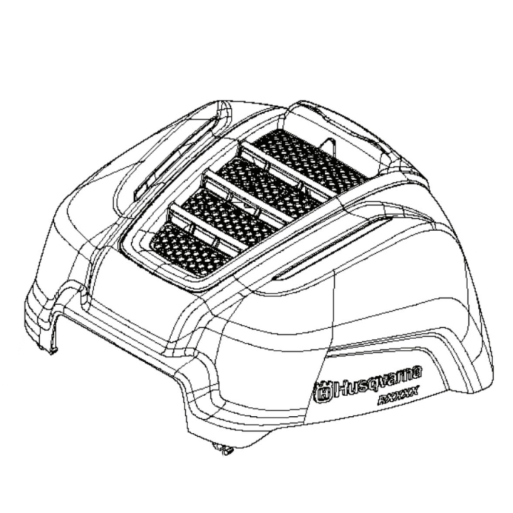 Gehäuse in der Gruppe Ersatzteile / Ersatzteile Rider / Ersatzteile Husqvarna Rider 115B bei GPLSHOP (5802762-02)