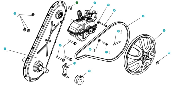 Distanzscheibe 5803148-01 in der Gruppe bei GPLSHOP (5803148-01)