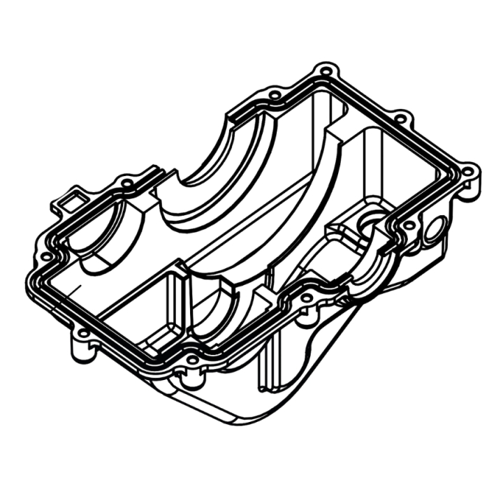Kasten in der Gruppe Ersatzteile / Ersatzteile für Husqvarna Motorhacken / Ersatzteile Husqvarna TF434P bei GPLSHOP (5803184-01)