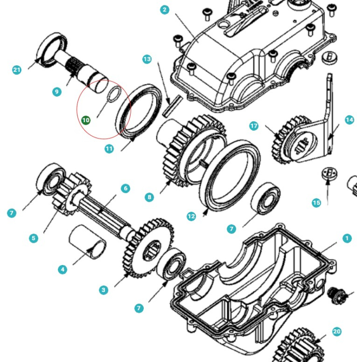 O-Ring 5803198-01 in der Gruppe bei GPLSHOP (5803198-01)