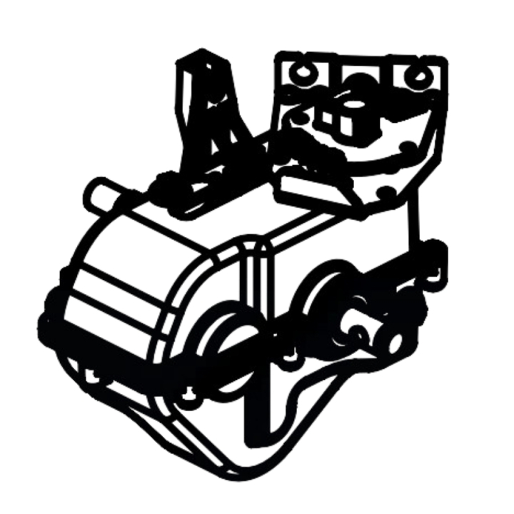 Getriebe in der Gruppe Ersatzteile / Ersatzteile für Husqvarna Motorhacken / Ersatzteile Husqvarna TF434P bei GPLSHOP (5803212-01)