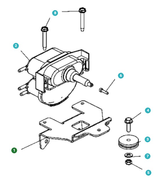 Unterstützung Pneumatischer Zylinder 5803226-01 in der Gruppe bei GPLSHOP (5803226-01)