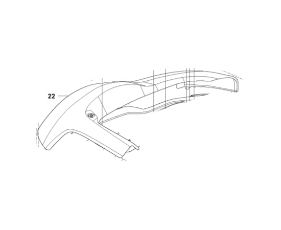 Deckel R160 in der Gruppe Ersatzteile Roboter Rasenmäher / Ersatzteile Gardena R160 / Gardena R160 - 2015 bei GPLSHOP (5807806-01)