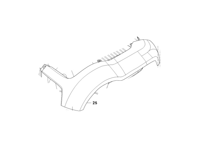 Deckel R160 in der Gruppe Ersatzteile Roboter Rasenmäher / Ersatzteile Gardena R160 / Gardena R160 - 2015 bei GPLSHOP (5807806-02)