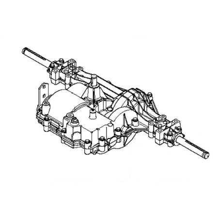 Getriebe TRANSAXLE MST 205-584 5 SPEED in der Gruppe  bei GPLSHOP (5818479-01)